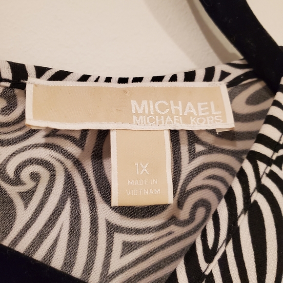 Michael Kors Exposed Zipper Dress Women's Size 1X - Picture 7 of 8